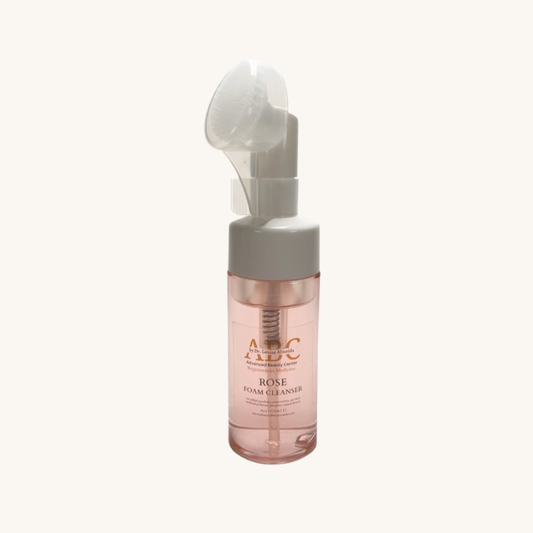 Rose Foam Facial Cleanser — Deep Cleanse & Makeup Remover