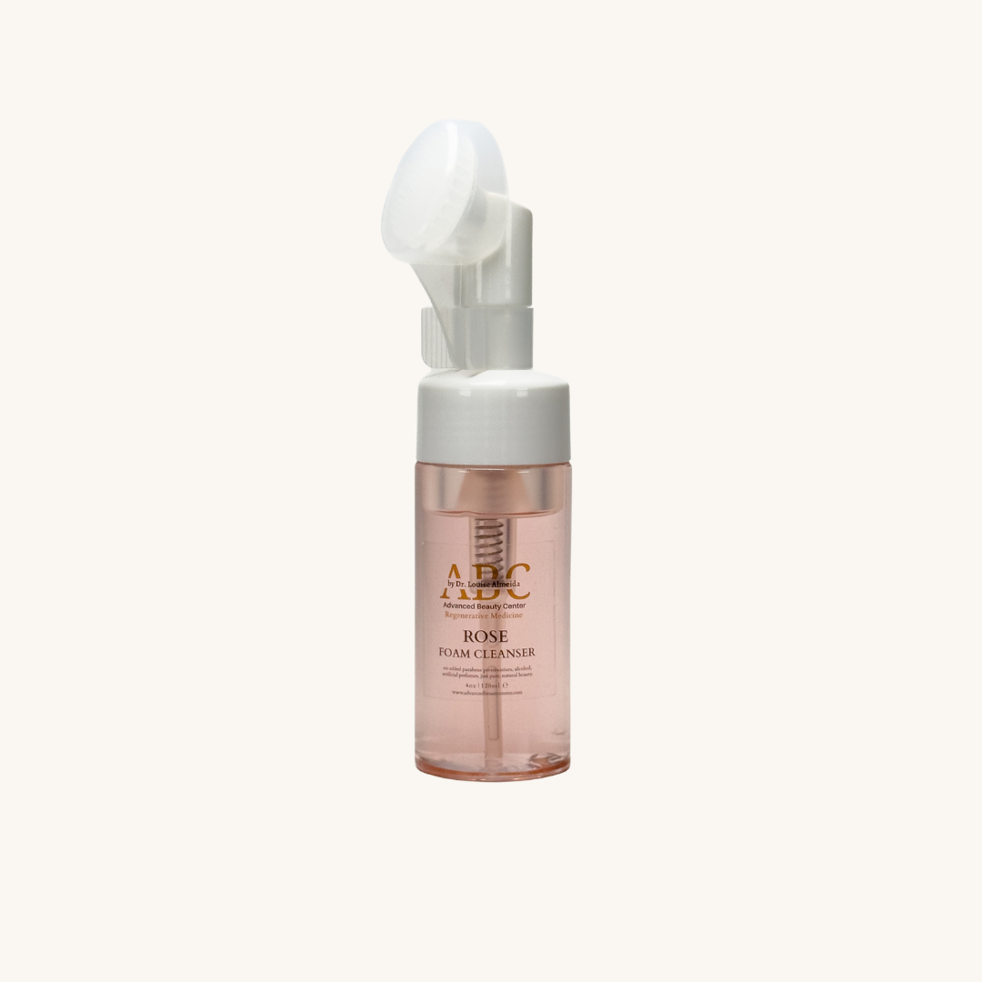 Rose Foam Facial Cleanser — Deep Cleanse & Makeup Remover